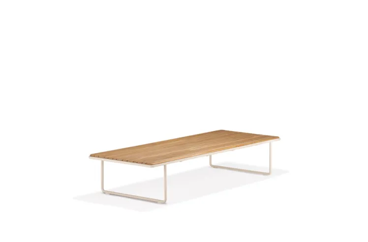 DEDON LOU Kaffeetisch 68x170 cm 205 teak